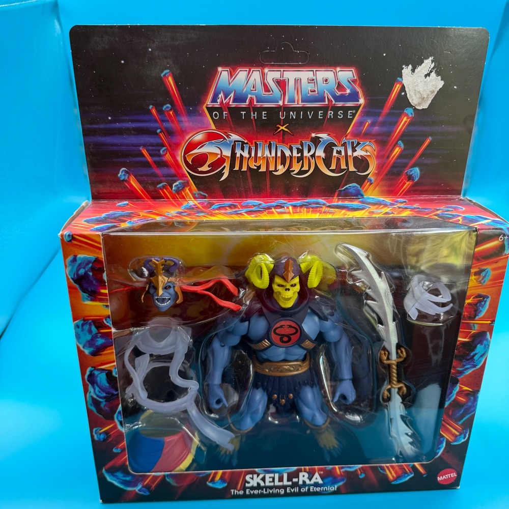 Mattel Skell-Ra Action Figure Unisex OS Blue New MOTU x ThunderCats Crossover